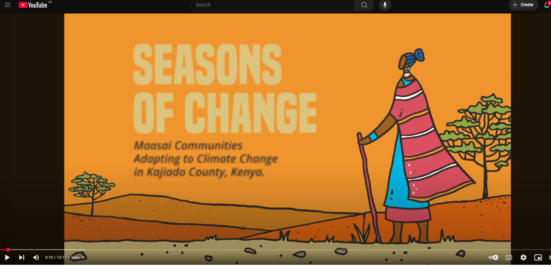 Resilience and Innovation Among Maasai community.